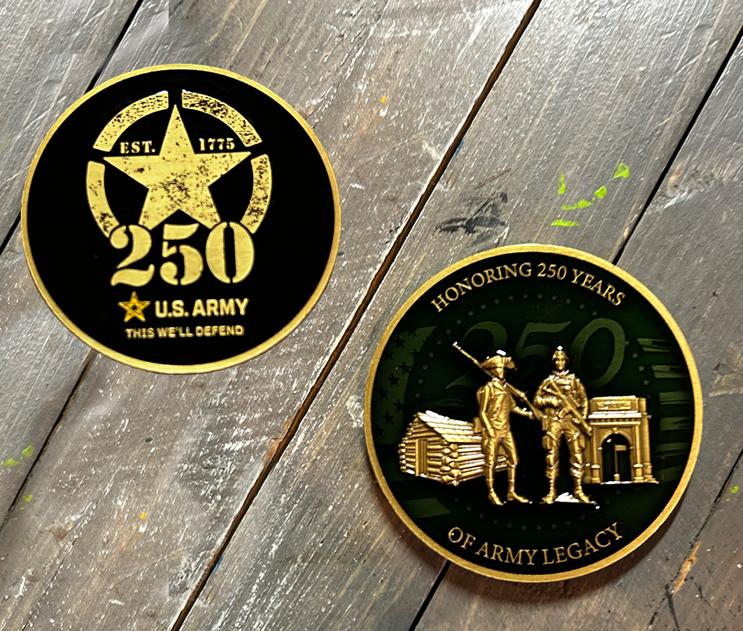 Army 250th Anniversary Coin