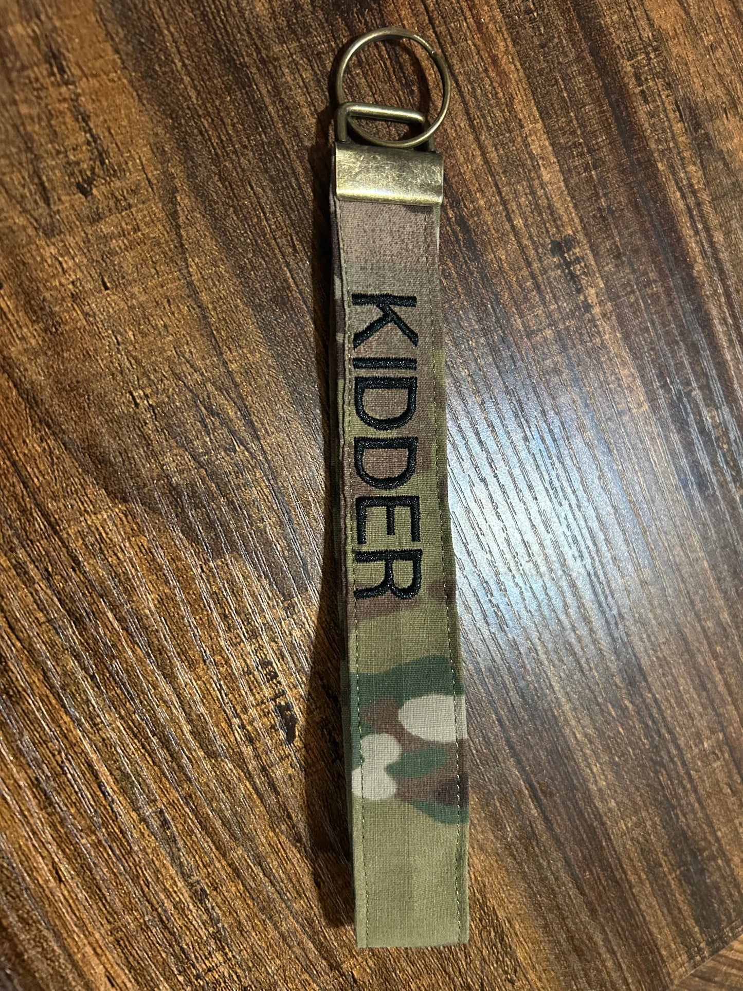 Keyring Double sided | Personalized Army Keepsake