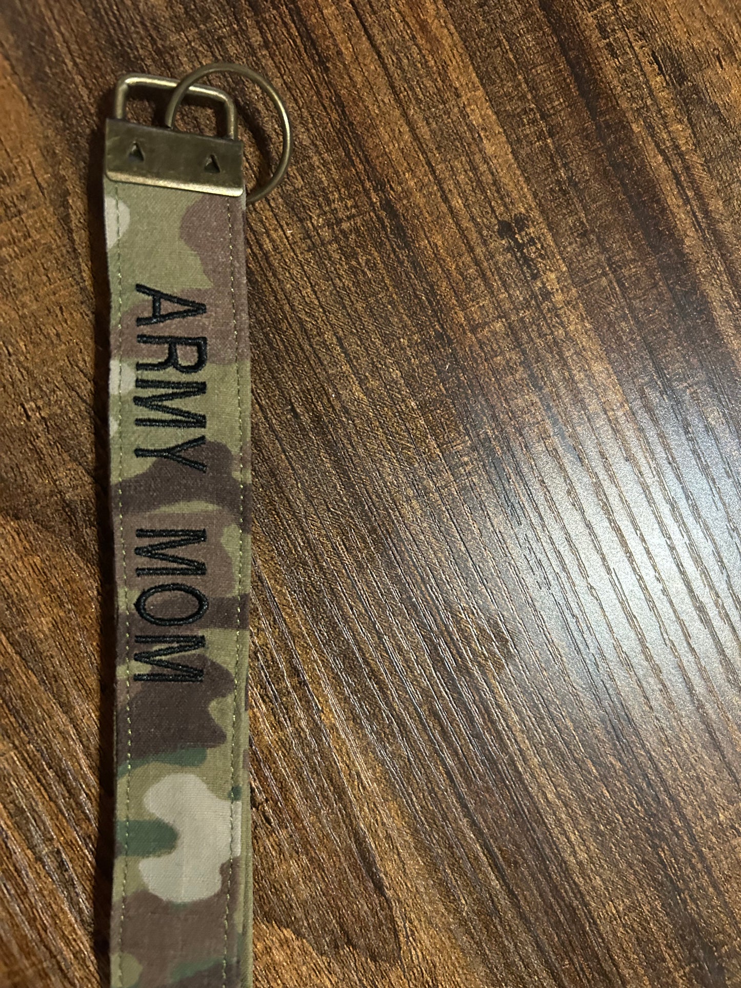 Keyring Double sided | Personalized Army Keepsake