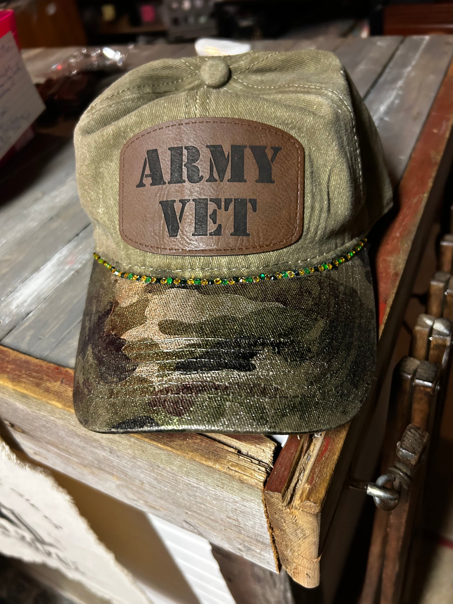 Army Mom Camo Foil Hat