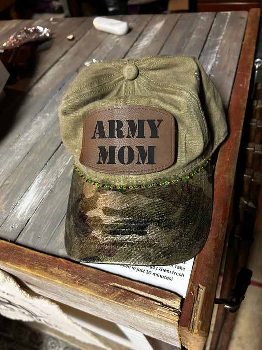 Army Mom Camo Foil Hat